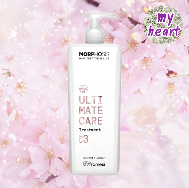 Framesi Morphosis Ultimate Care Treatment Step 3 1000 ml Hair Treatment Helps to Deeply Moisturize. ราคา 4,950 บาท*ส่งฟรี
