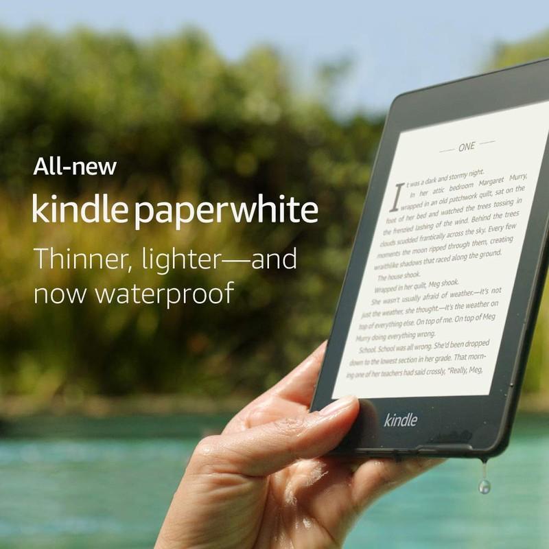 รายละเอียดเพิ่มเติมเกี่ยวกับ All-new Kindle Paperwhite 4 (ปี 2018, 10th gen) e-book reader - 8GB Black