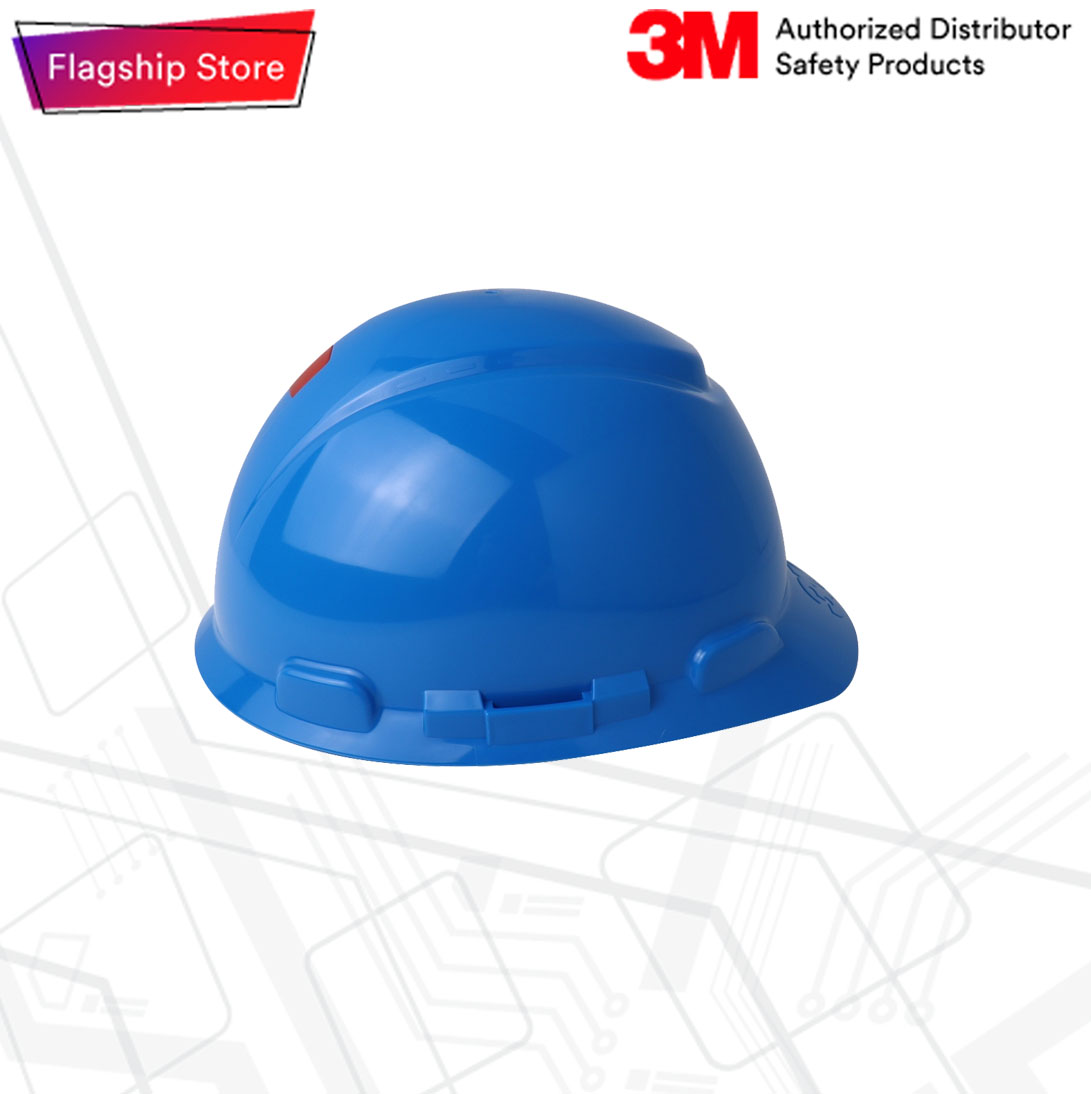 หมวกนิรภัย รุ่น H-703SFR แบบปรับหมุน สีน้ำเงิน 3M™ (ไม่รวมสายรัดคางค่ะ) ราคา 698 บาท*ส่งฟรี
