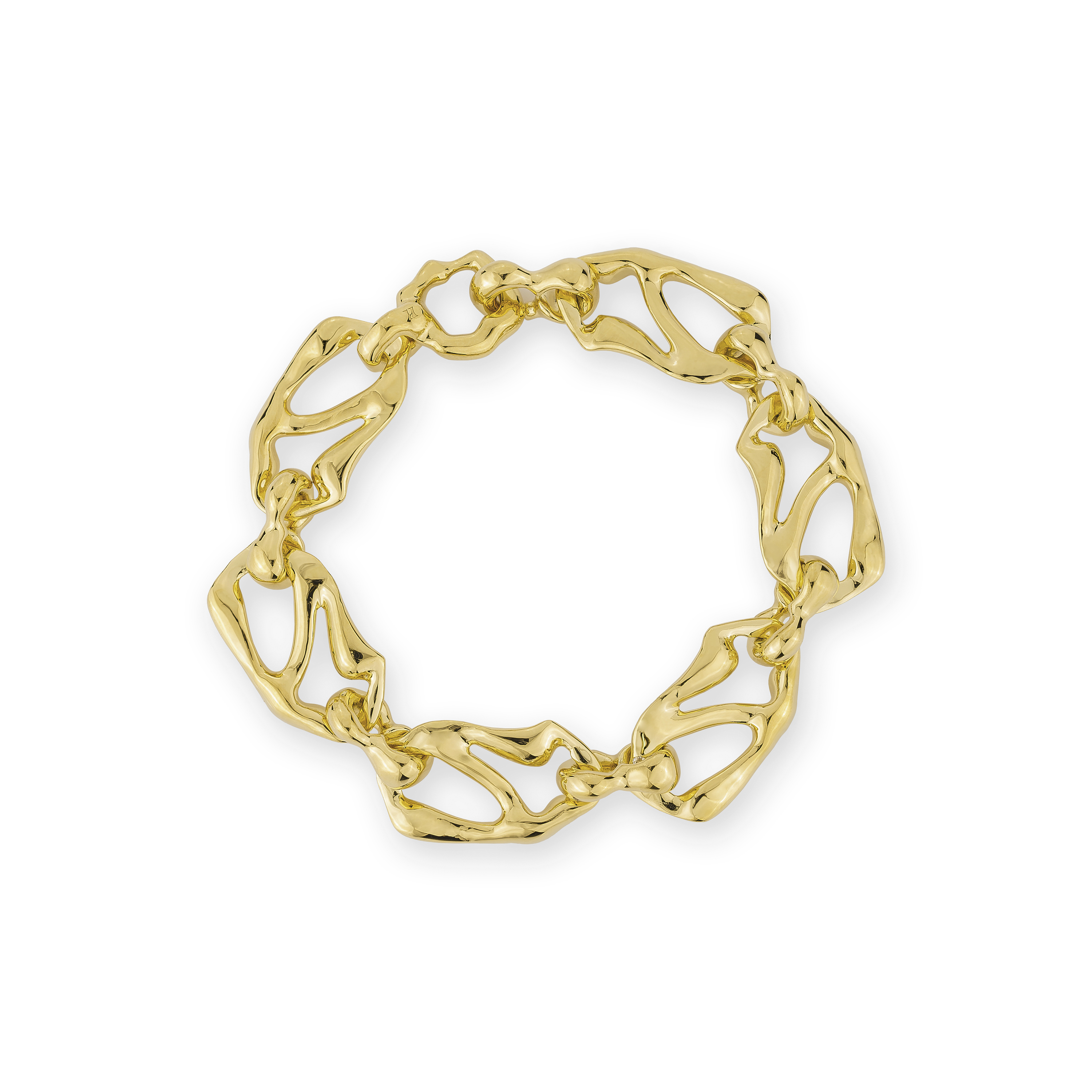 HOJ Signature Chain Bracelet Without CZ Stone - 19 cm. ราคา 4,800 บาท*ส่งฟรี