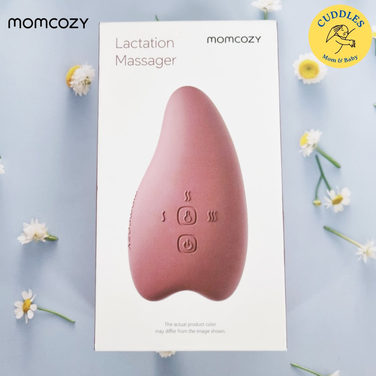 (momcozy) Lactation Massager อุปกรณ์นวดกระตุ้นน้ำนม 2 in 1 ให้ความร้อน พร้อมการสั่นสะเทือน