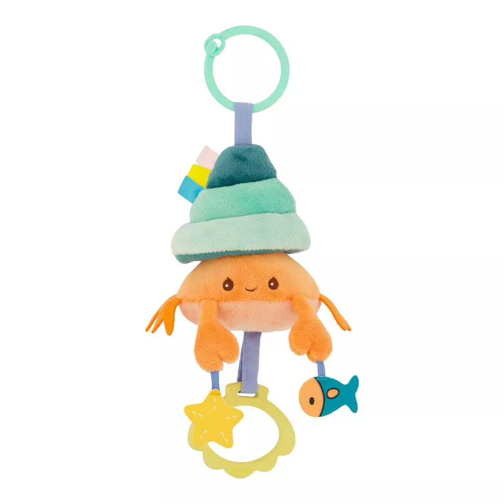 Infantino : Pull & Shake Jittery Pal - Cricket the Crab Activity Mobile Toy in the Shape of a Crab (Pull and Shake) ราคา 590 บาท*ส่งฟรี