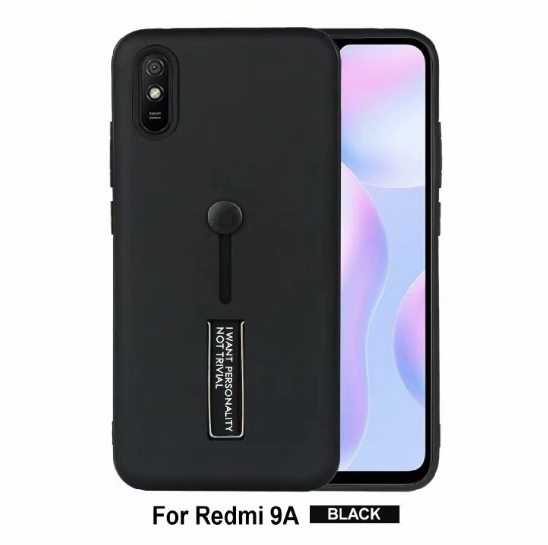 [ส่งจากไทย] Case Xiaomi Redmi 9A เคสกันกระแทก สวยหรู เคสตั้งได้ เคสเสียวหมี่ เรดมี่9A สายคล้องนิ้ว แหวน