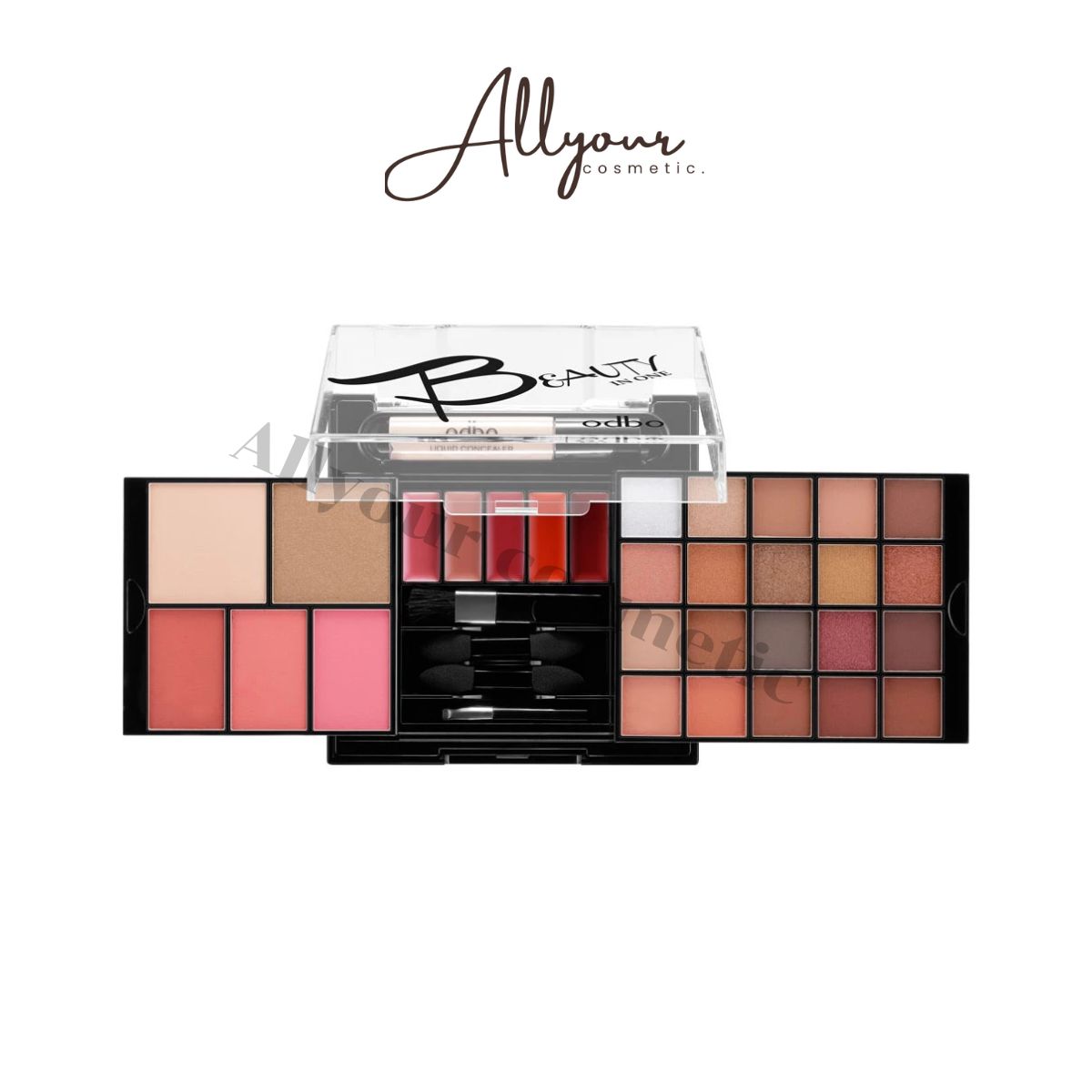 (Genuine) Odbo Beauty in One Makeup Set, Odbo Beauty in One Makeup Set, Includes Everything Od1006 ราคา 165 บาท*ส่งฟรี