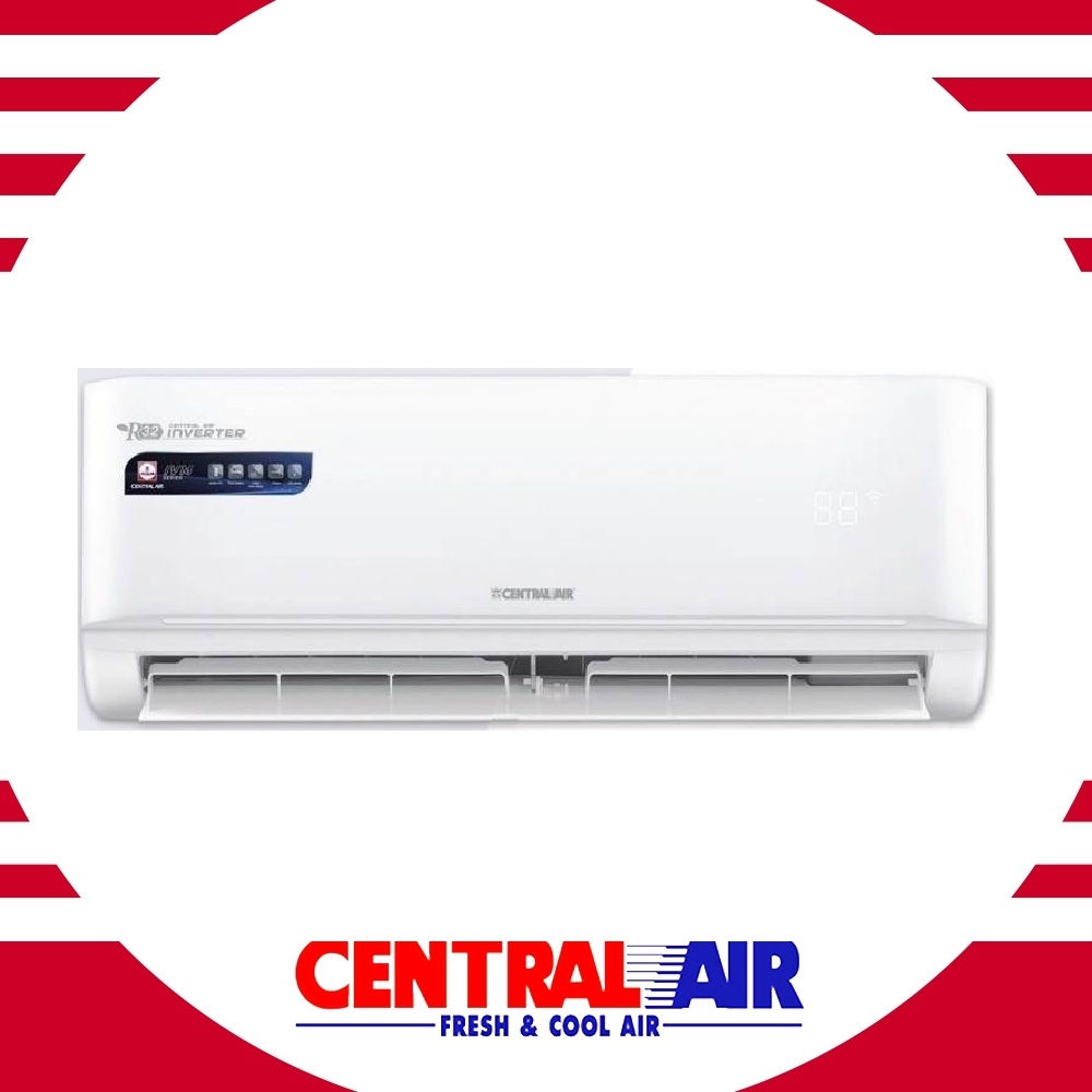Central Air Wall-Mounted Inverter Air Conditioner, Model Ivm28, Size 27000 Btu. ราคา 34,999 บาท*ส่งฟรี