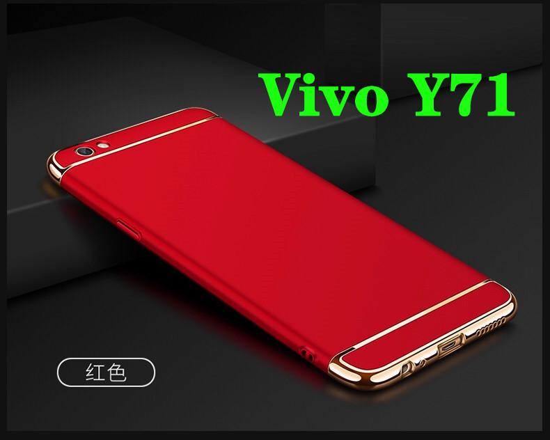 Case Vivo Y71 เคสโทรศัพท์วีโว่ y71 เคสประกบหัวท้าย เคสประกบ3 ชิ้น เคสกันกระแทก สวยและบางมาก สินค้าใหม