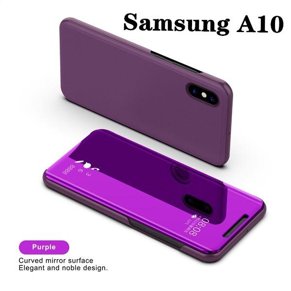 ส่งจากไทย เคสเปิดปิดเงา Samsung galaxy A10 Smart Case เคสฝาเปิดปิดเงา สมาร์ทเคส เคสตั้งได้ ซัมซุงเอ10 เคสมือถือ เคสโทรศัพท์ เคสรุ่นใหม่ เคสกระเป๋า เคสเงา Phone Case