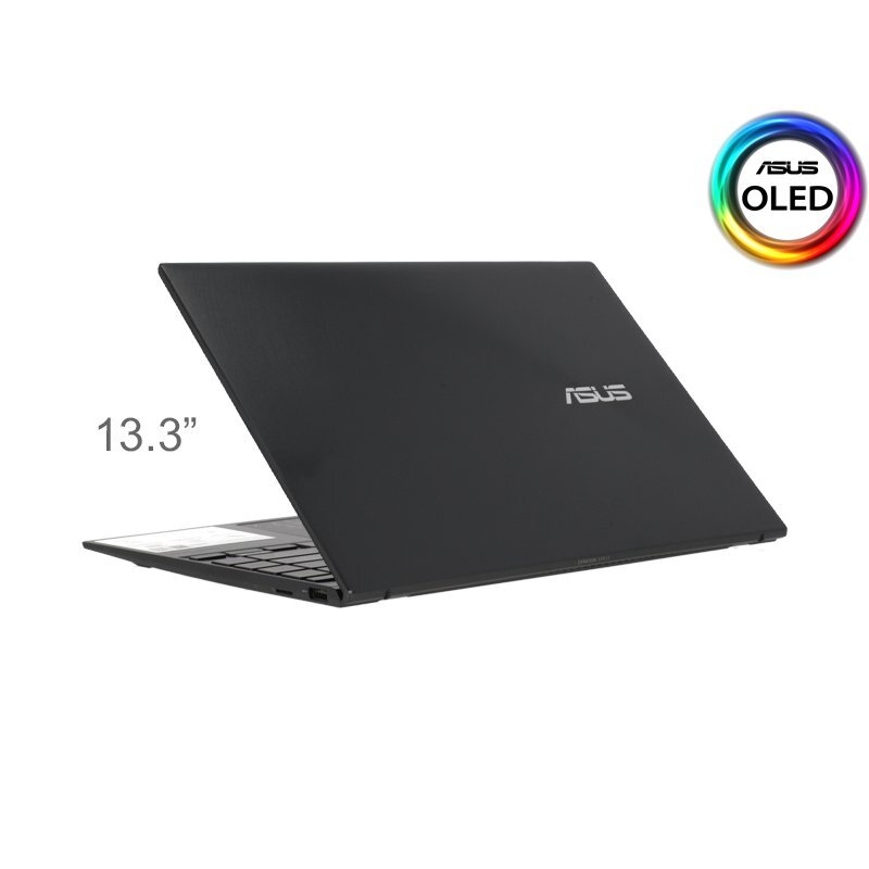 โน๊ตบุ๊ค Notebook Asus Zenbook 13 Oled UX325EA-KG511WS (Pine Grey) Free Wi-Fi Smart Plug TP-LINK (TAPO P100) มูลค่า 299 บาท, Office home & Student,Softcase inside
