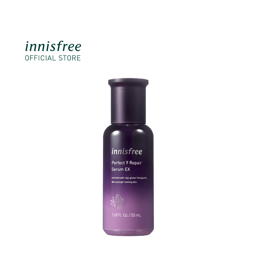 Innisfree Perfect 9 Intensive Serum 50 ml. อินนิสฟรี เพอร์เฟกต์ 9 อินเทนซีฟ เซรั่ม 50 มล. เซรั่มลดเลือนริ้วรอย