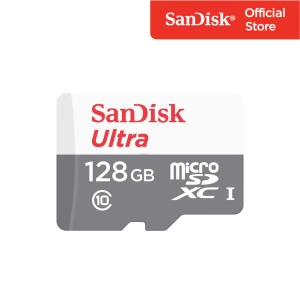 ภาพหน้าปกสินค้าSandisk Micro Ultra Lite Speed 100MB , 128GB ,C10, UHS-1,R, 3x5 - (SDSQUNR-128G-GN6MN) ซึ่งคุณอาจชอบราคาและรีวิวของสินค้านี้