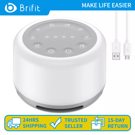 Brifit Sleep Sound Machine: 24 Soothing Sounds for Relaxation