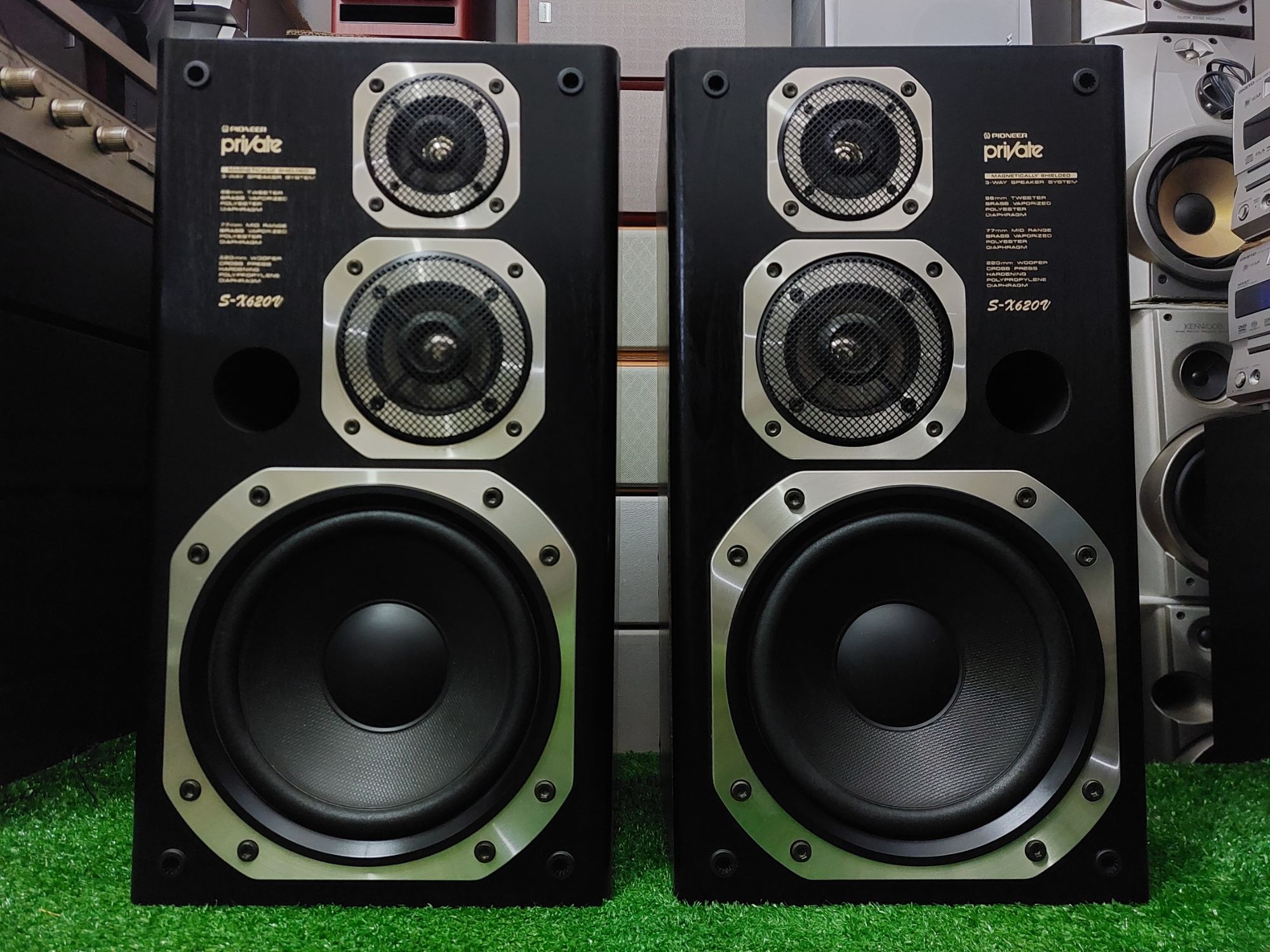 PIONEER 旨し PRIVATE S-X620Vスピーカーとアンプ