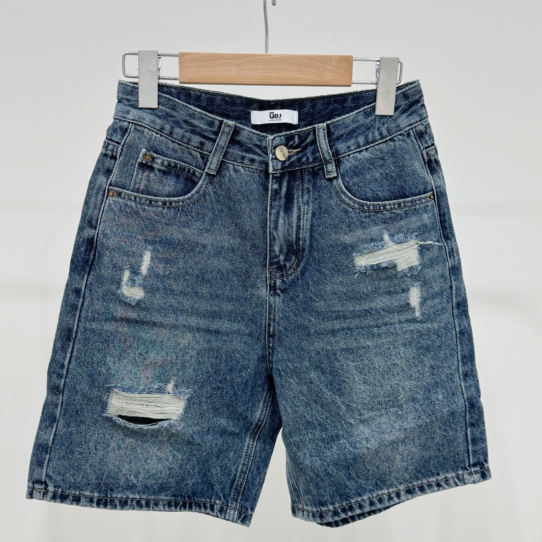 Niyom Jeans collection Aloha : รุ่น NYJ69.1 กางเกงยีนส์ขา 3 ส่วน ผู้หญิง ราคา 790 บาท*ส่งฟรี