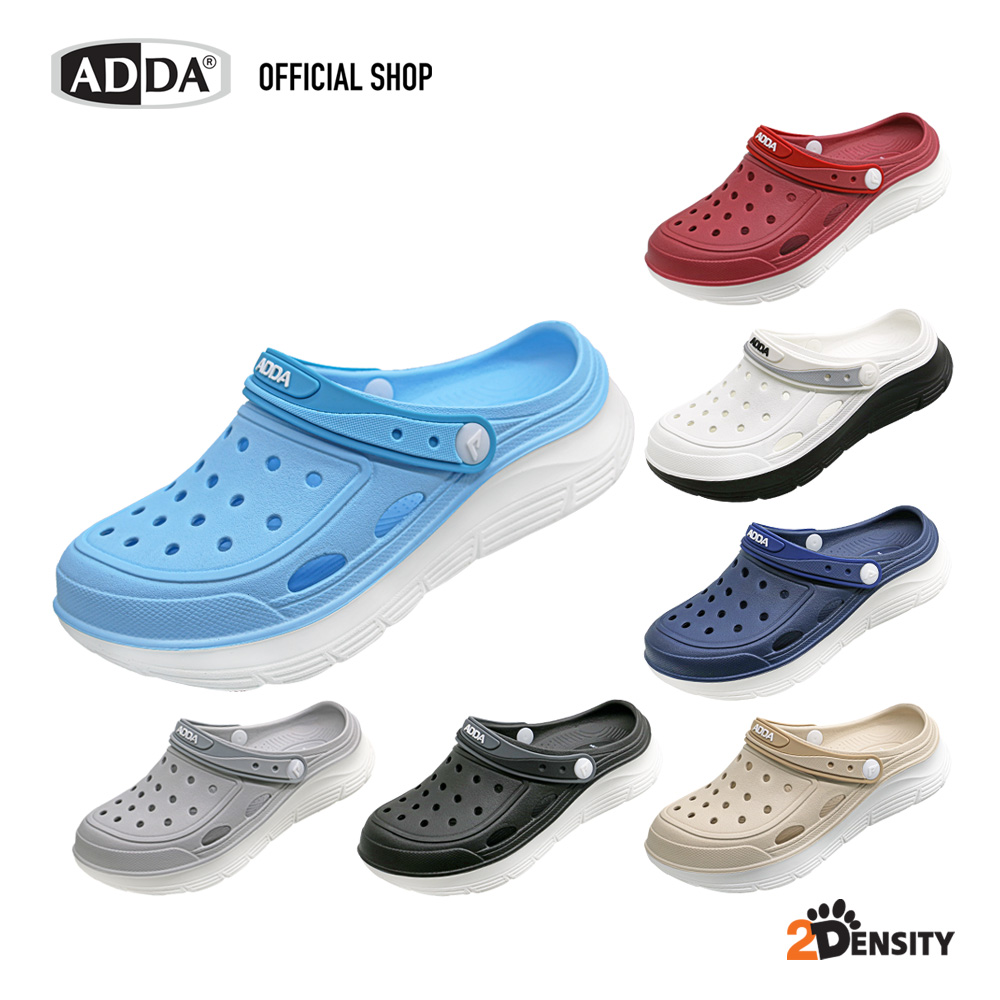 ADDA 2density รองเท้าแตะ รองเท้าลำลอง สำหรับผู้หญิง แบบสวมหัวโต รุ่น 5TD88W4 (ไซส์ 4-6) ราคา 359 บาท*ส่งฟรี