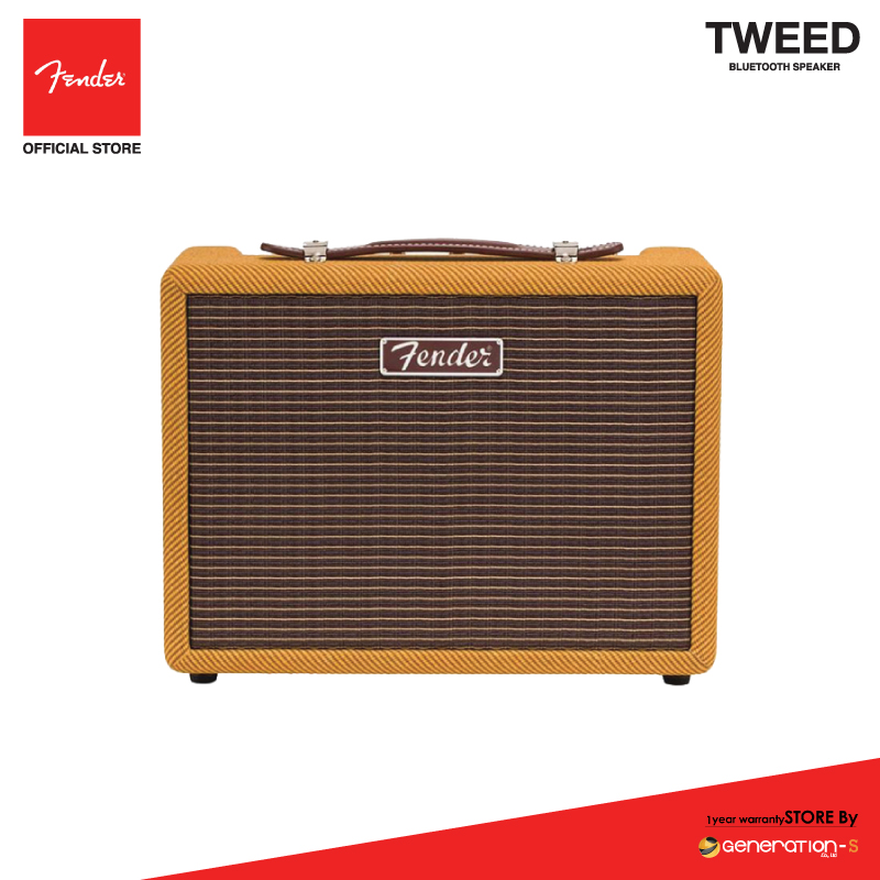 ดูภาพ FENDER ลำโพง Bluetooth Speaker - Monterey Tweed - สี Yellow Mustard เพิ่มเติม FENDER ลำโพง Bluetooth Speaker - Monterey Tweed - สี Yellow Mustard