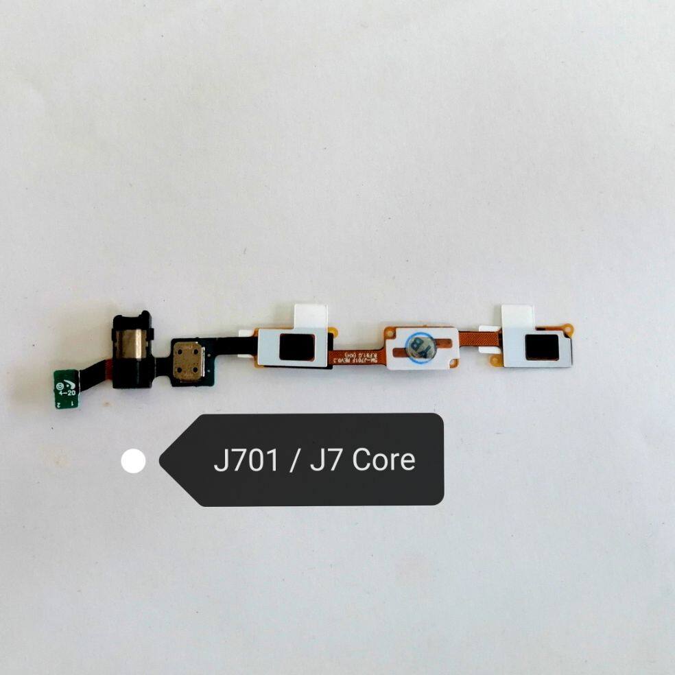 แพรปุ่มโฮม ย้อนกลับ Samsung​ J7 Core / J701