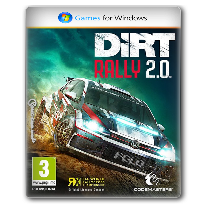 แผ่นเกม PC Game  Dirt Rally 2.0 - เกมคอมพิวเตอร์
