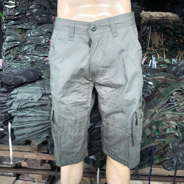 CARGOCARGO กางเกงขาสั้น กางเกงขาสีสวน กางเกงสีพื้น เสื้อผ้าผู้ชาย กางเกงแฟชั่นผู้ชาย ผ้ากางปา ลายพรางทหาร ผ้าcotton100% งานดี ผ้านิ่ม