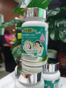 ภาพหน้าปกสินค้ายูริ YuRie cocoน้ำมันมะพร้าว  สกัดเย็น 40แคปซูล coconut oil (1ชิ้น) ที่เกี่ยวข้อง