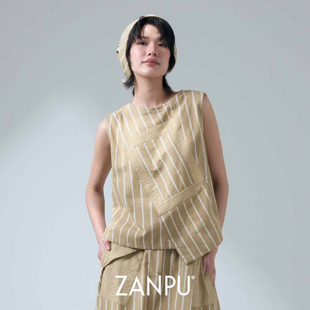 Zanpu Ss26 Shadow Frame Top Sleeveless Shirt Bl-9260308 ราคา 3,490 บาท*ส่งฟรี