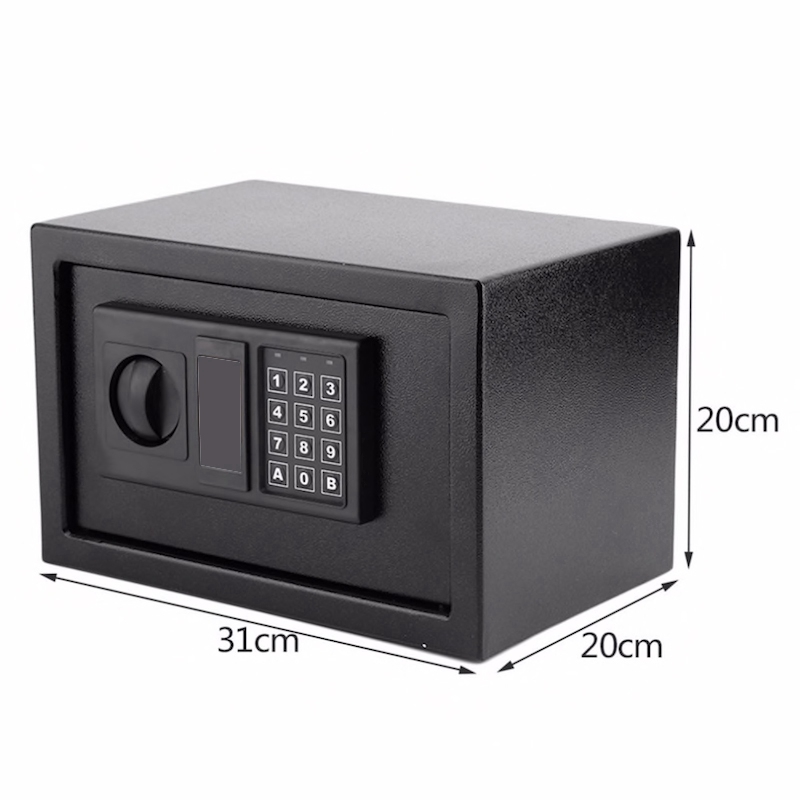 5Kg Digital Electronic Safety Safe E20Ek Burglary Anti-Theft Keypad Coded Lock Home Office Ho Personal Ca