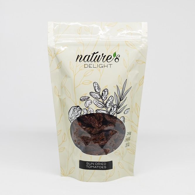 Nature's Delight Sundried Tomatoes 250g / Dried Tomatoes 250 Grams, Nature's Delight Brand ราคา 140 บาท*ส่งฟรี
