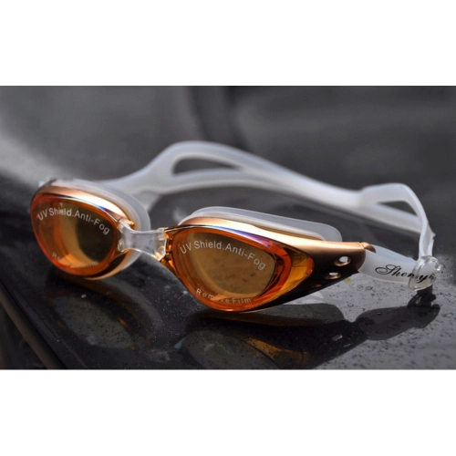 แว่นตาว่ายน้ำ SHENYU มีกล่องเก็บแว่น ให้อย่างดี เลนส์เคลือบป้องกันยูวี มี 6 สี ให้เลือก