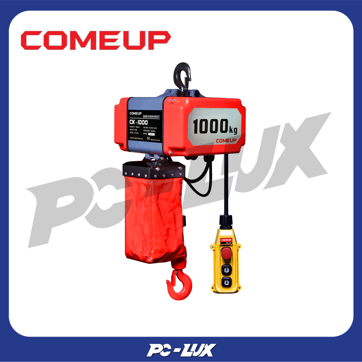 COMEUP รอกโซ่ไฟฟ้า รุ่น CK1000-1TON ราคา 39,560 บาท*ส่งฟรี
