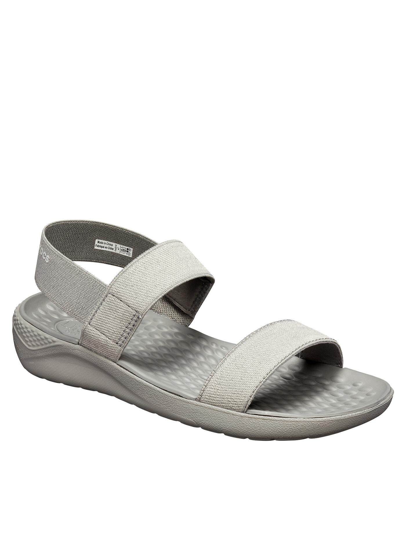 CROCS รองเท้าลำลองผู้หญิง Literide Sandal ไซส์ W8 _สี Smoke