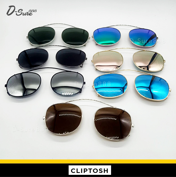 clip on Lemtosh คลิปออนกันแดด uv400 CLIPTOSH (ไม่รวมกรอบ) พร้อมส่ง ราคา 399 บาท*ส่งฟรี