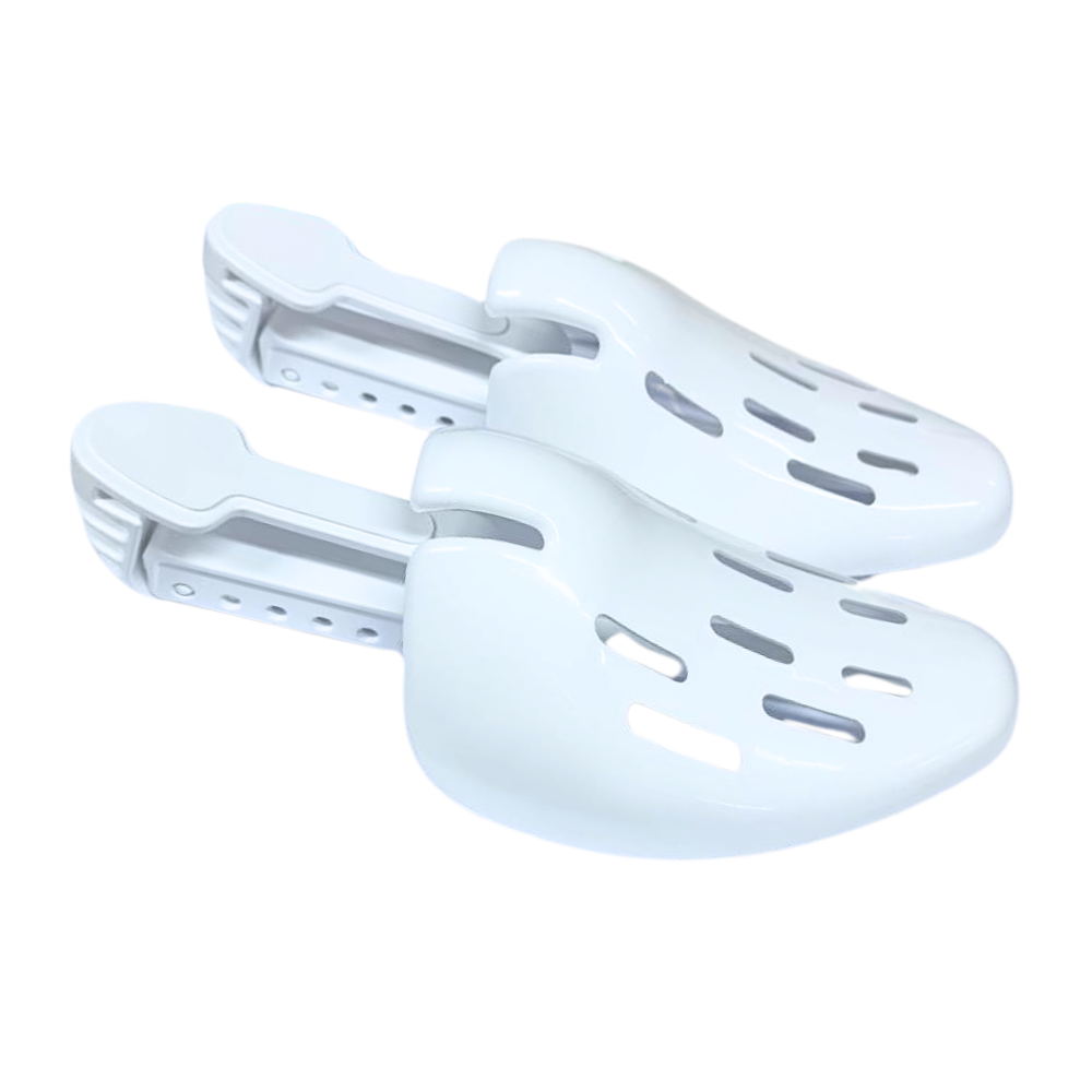 LEOMAX ดันทรงรองเท้า สตั๊ด ผ้าใบ ปรับระดับได้ SHOE TREES NO.ST-6710 สีขาว ราคา 89 บาท*ส่งฟรี