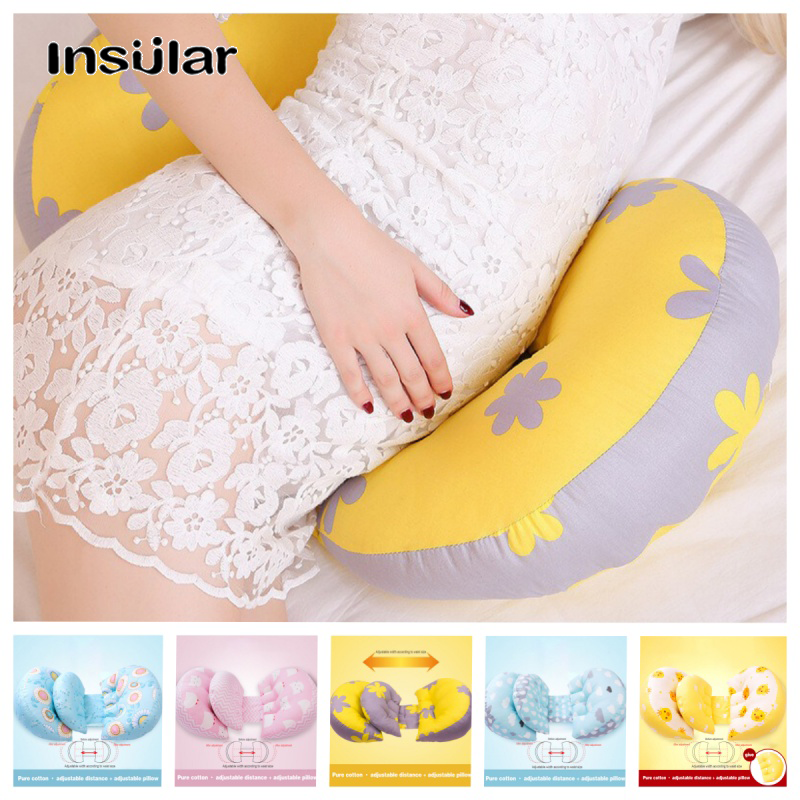 Insular Multifunctional side sleeping waist support and abdomen support pillow for pregnant women ราคา 273 บาท*ส่งฟรี