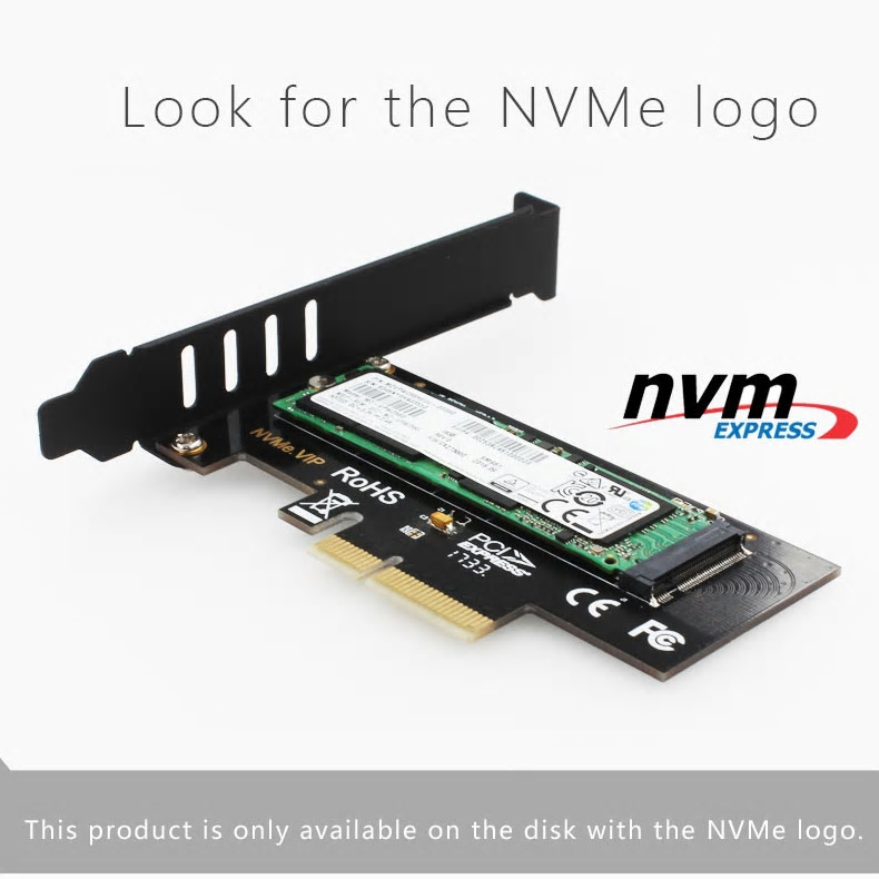 รูปภาพรายละเอียดของ Adapter M.2 NVMe SSD NGFF TO PCIE X4 Jeyi รุ่น SK4