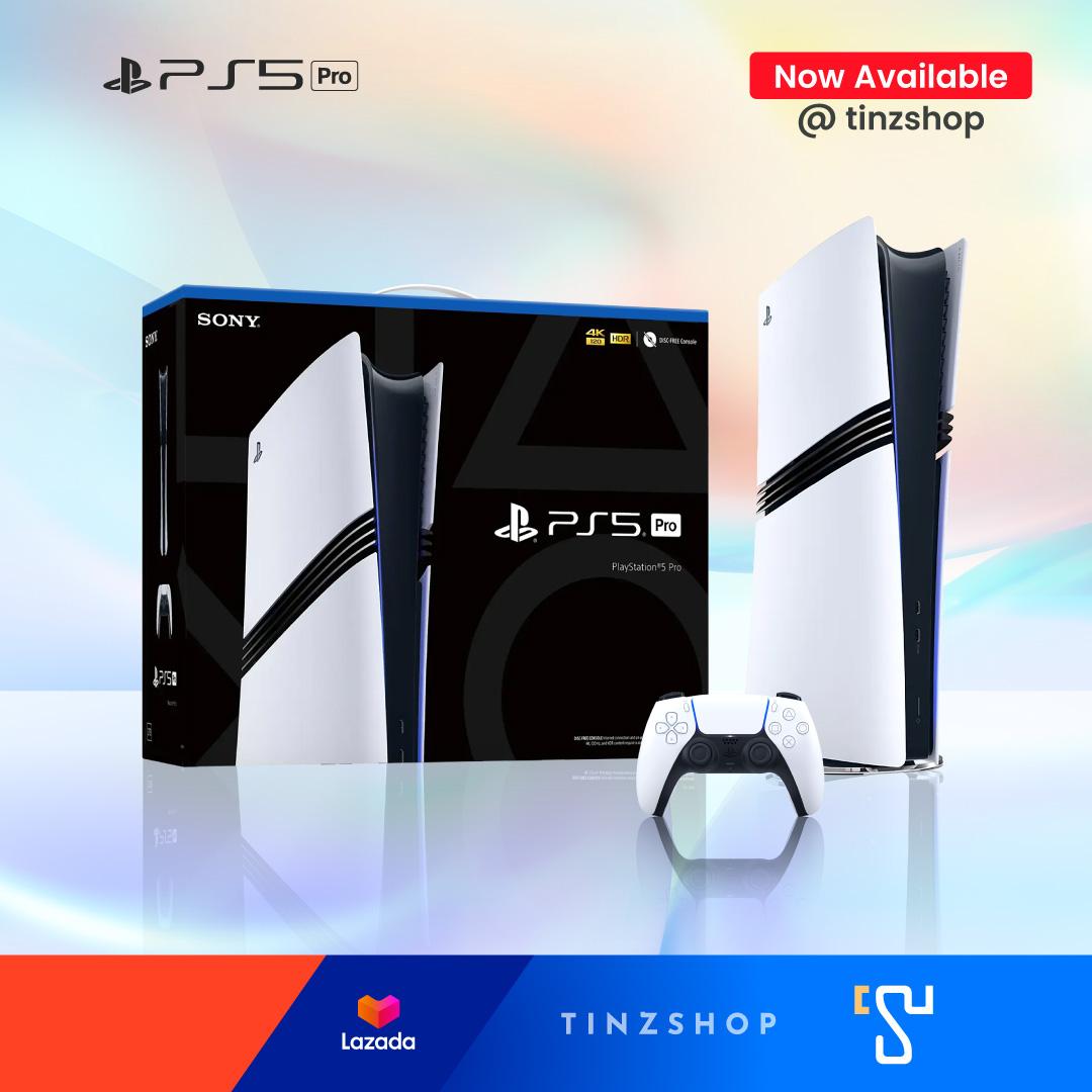 [New Arrival] พร้อมส่ง PlayStation5 PRO PS5 Pro – เครื่องเล่นเกม PS5Pro ความจุ 2TB (ประกันศูนย์ไทย) ราคา 33,989 บาท*ส่งฟรี