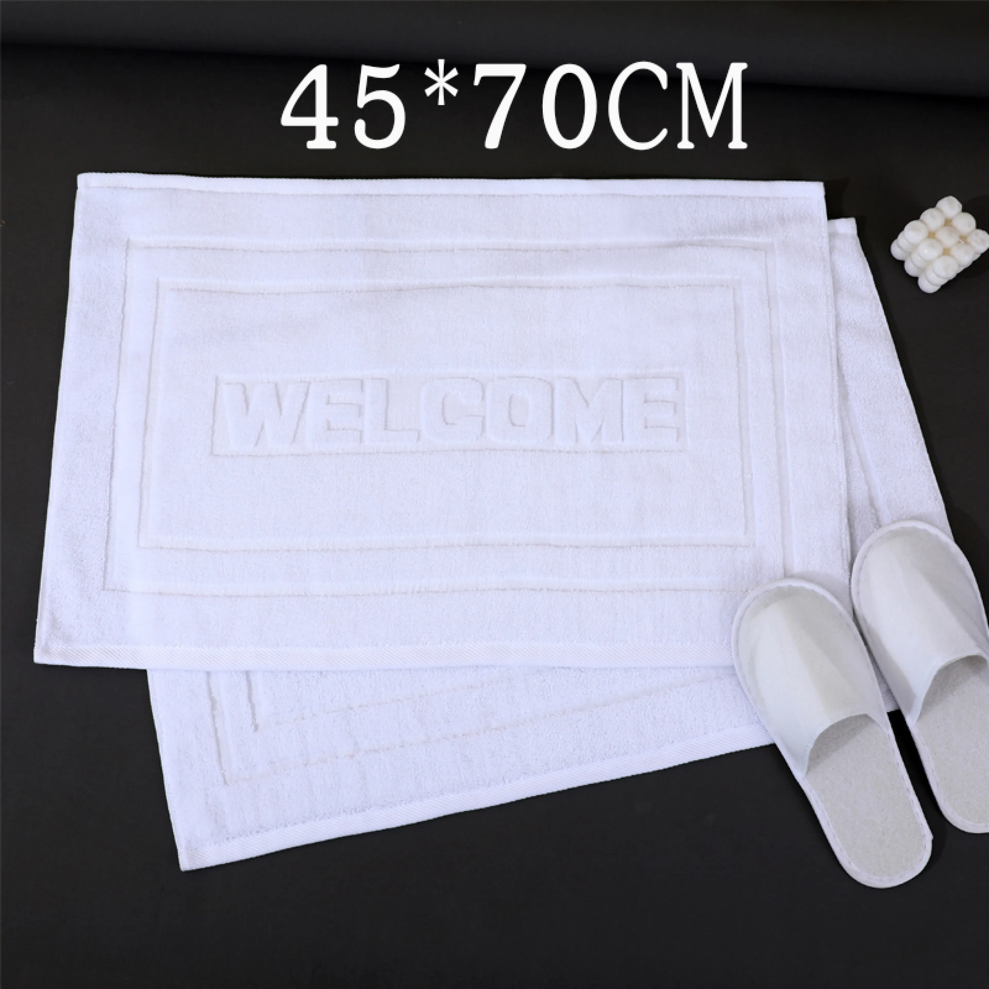 5 /10 Towels, Hotel Grade, 45*70cm, Doormat, Hotel Doormat, 100% Cotton