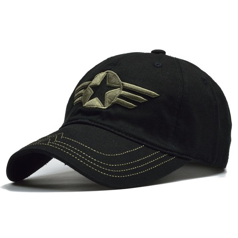 หมวก หมวกแก๊ป ลายทหาร Camo US Army Cap Men Army Baseball Cap Dad Hat For Men Camouflage Snapback Bone Masculino Tactical Dad Cap