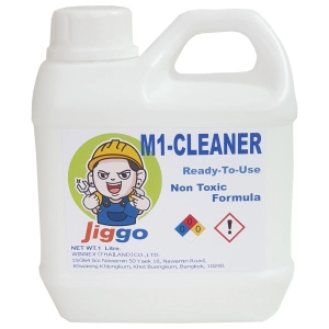 สินค้า Jiggo M1 Cleaner (1 Liter) น้ำยาล้างน้ำมัน และ จาระบี สำหรับ เครื่องจักร เครื่องยนต์ ไม่กัดสี ไม่กัดมือ ไม่มีกลิ่นเหม็น