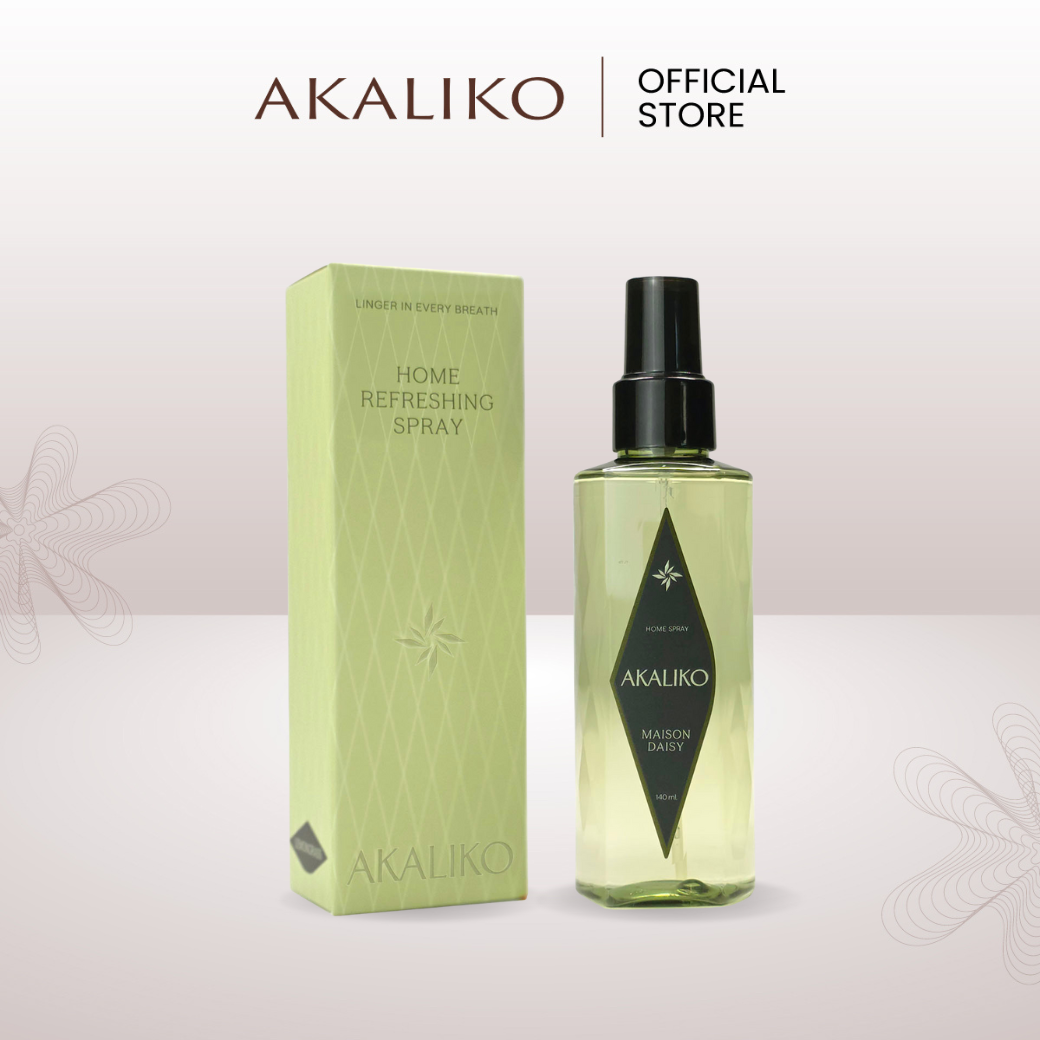 Akaliko Home Refreshing Spray 140 ml Premium Air Freshener Spray Fresh, Pleasant Scent Can Be Used in Every Area. ราคา 750 บาท*ส่งฟรี