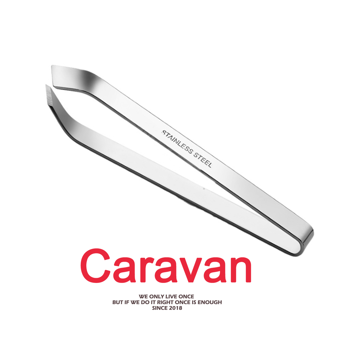 Caravan Crew Cooking tweezers ถอนก้างปลา ก้างปลา แหนบ คีบหนีบถอนก้างปลา แหนบถอนขนหมู ราคา 21 บาท*ส่งฟรี