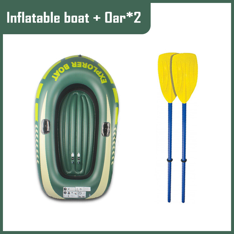 ลองดูภาพสินค้า เรือคายัคเรือตกปลาเป่าลมแบบ เรือคายัคเรือตกปลา 2-3 คนยางเรือบดยา งที่ทนทานต่อการสึกหรอ เรือประมงพองหนาเรือคายัคก้นแข็ง fishing boat, dinghy That is resistant to wear and tear Inflatable fishing boat thick hard bottom kayak