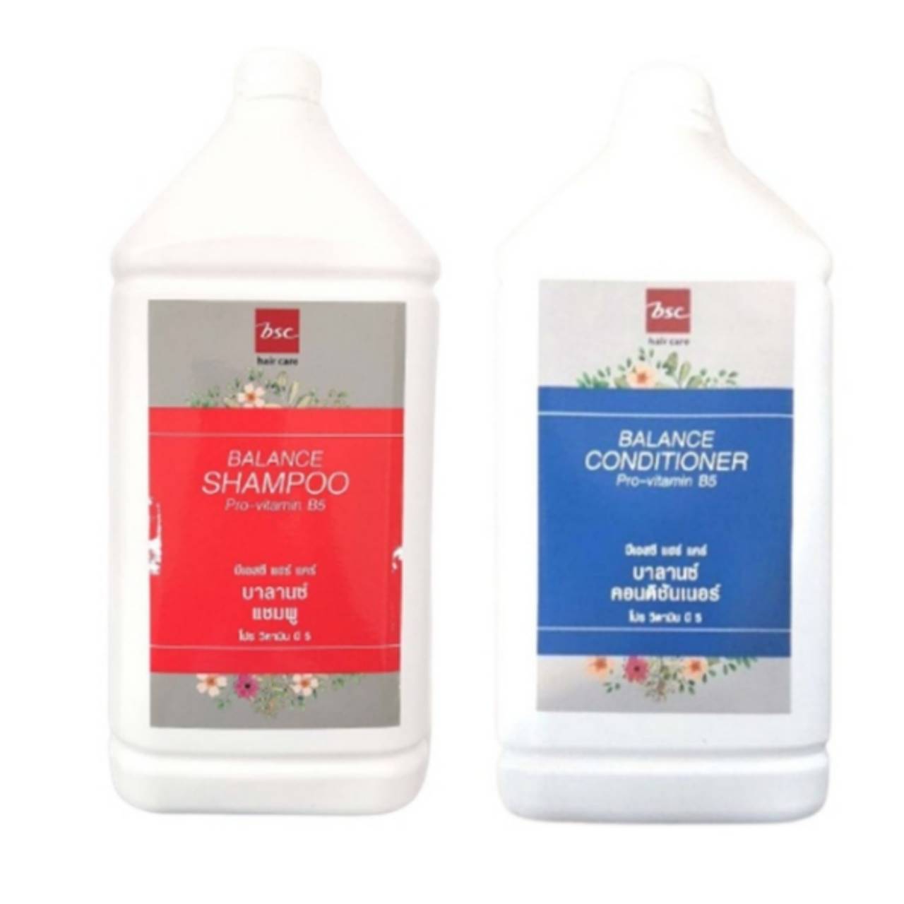 Bsc Bsc Balance Shampoo 3500ml. and Conditioner 3200ml. ราคา 509 บาท*ส่งฟรี