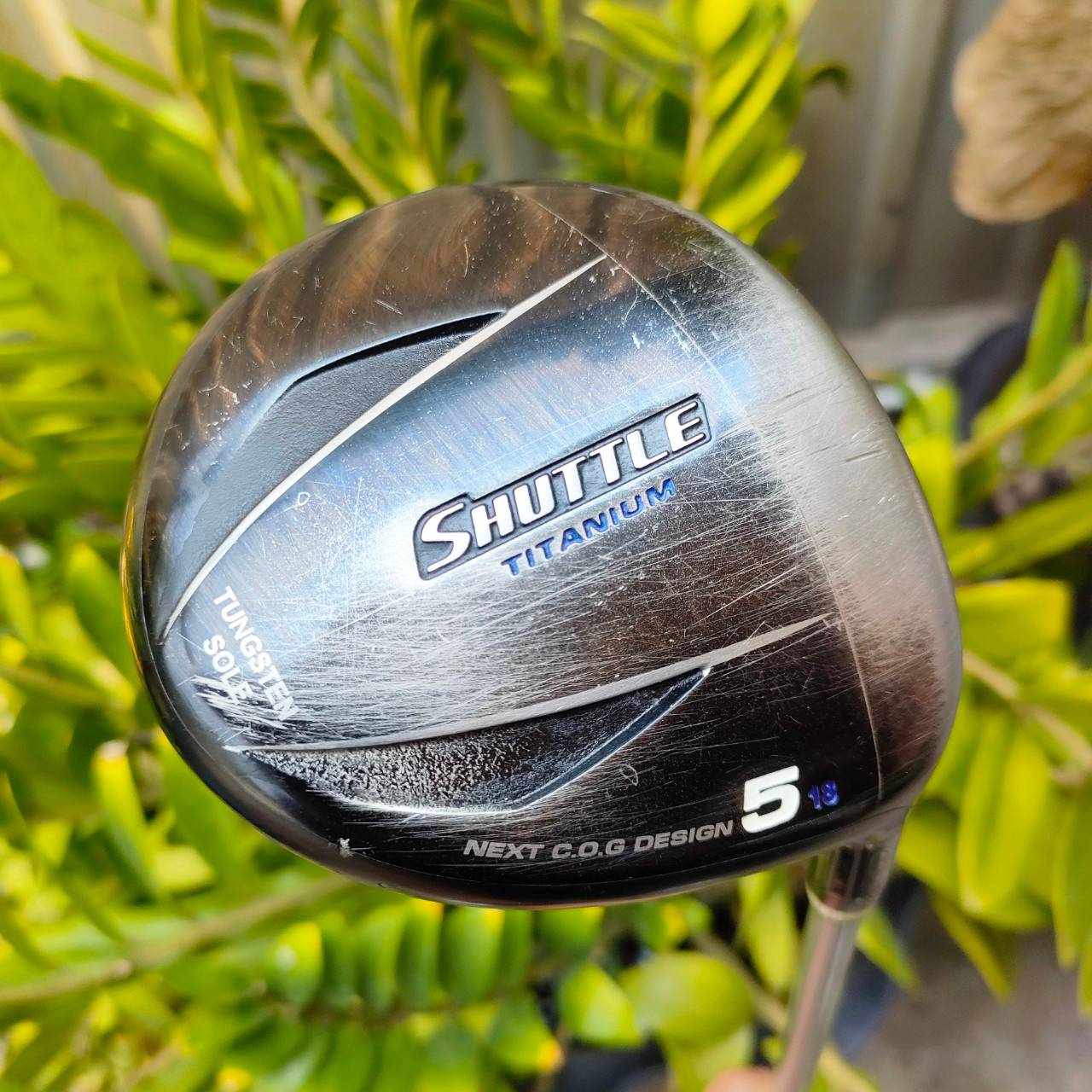 [ผ่อน] FW5 MARUMAN SHUTTLE TITANIUM องศา 18 ก้าน IMPACT FIT MV503 FLEX R หนัก 47 ทอร์ค 4.6 ตีไกลกว่าปกติอย่างน้อย 20 หลา ไม้กอล์ฟพรีเมี่ยมมือสอง ของแท้ ราคา 3,899 บาท*ส่งฟรี