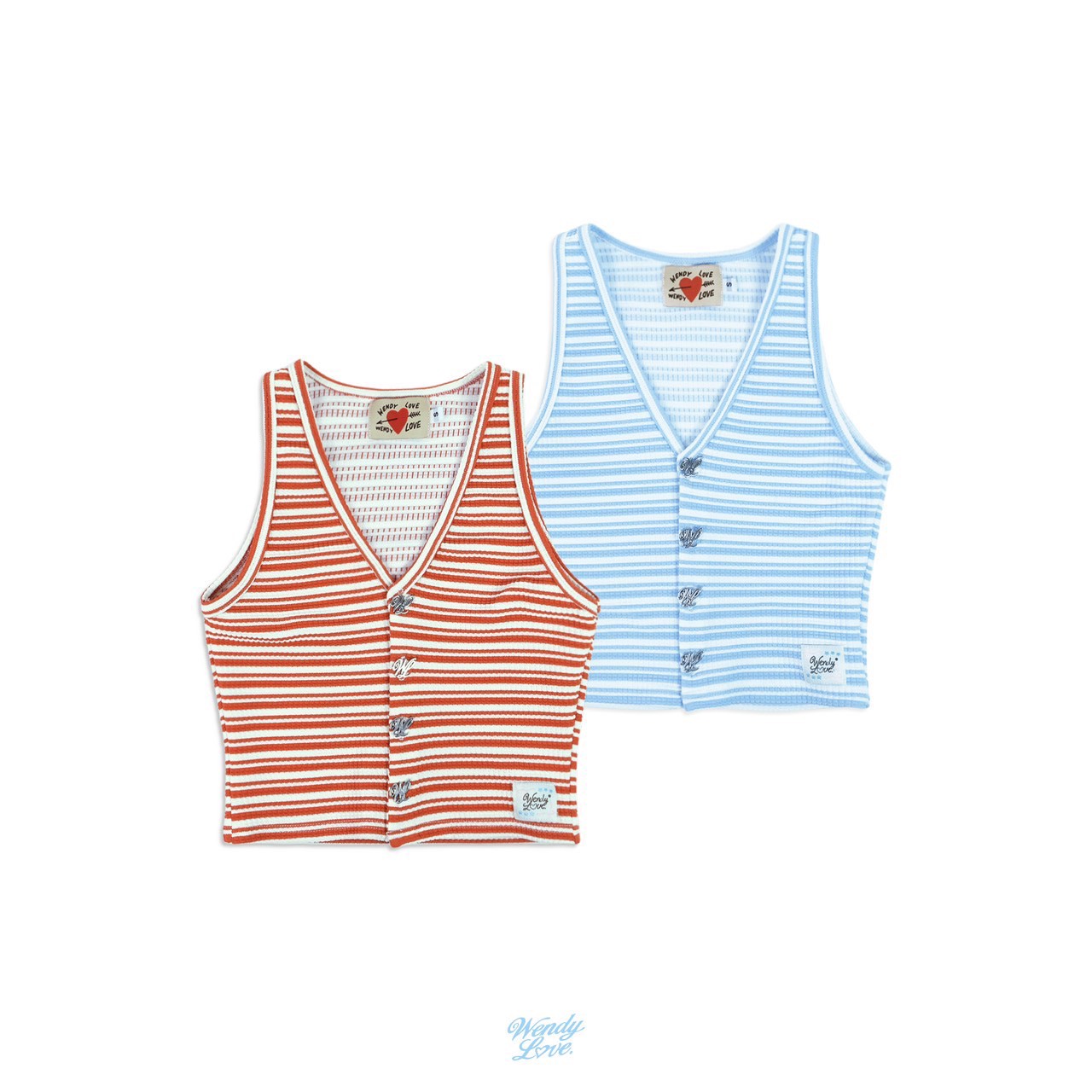 WENDYLOVE | Erika Tank Top เสื้อกล้าม ลาย stripes สุดน่ารัก ราคา 490 บาท*ส่งฟรี
