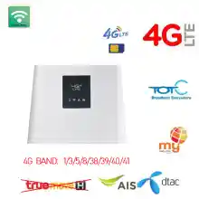 ภาพขนาดย่อของภาพหน้าปกสินค้า4G LTE เราเตอร์ 150Mbps Wireless CPE 3G/4G LTE Mobile WiFi Hotspot พร้อมช่องใส่ซิมการ์ดและเสาอากาศภายนอก 4 ชิ้นสูงสุด 32 ผู้ใช้ จากร้าน Good Timess บน Lazada