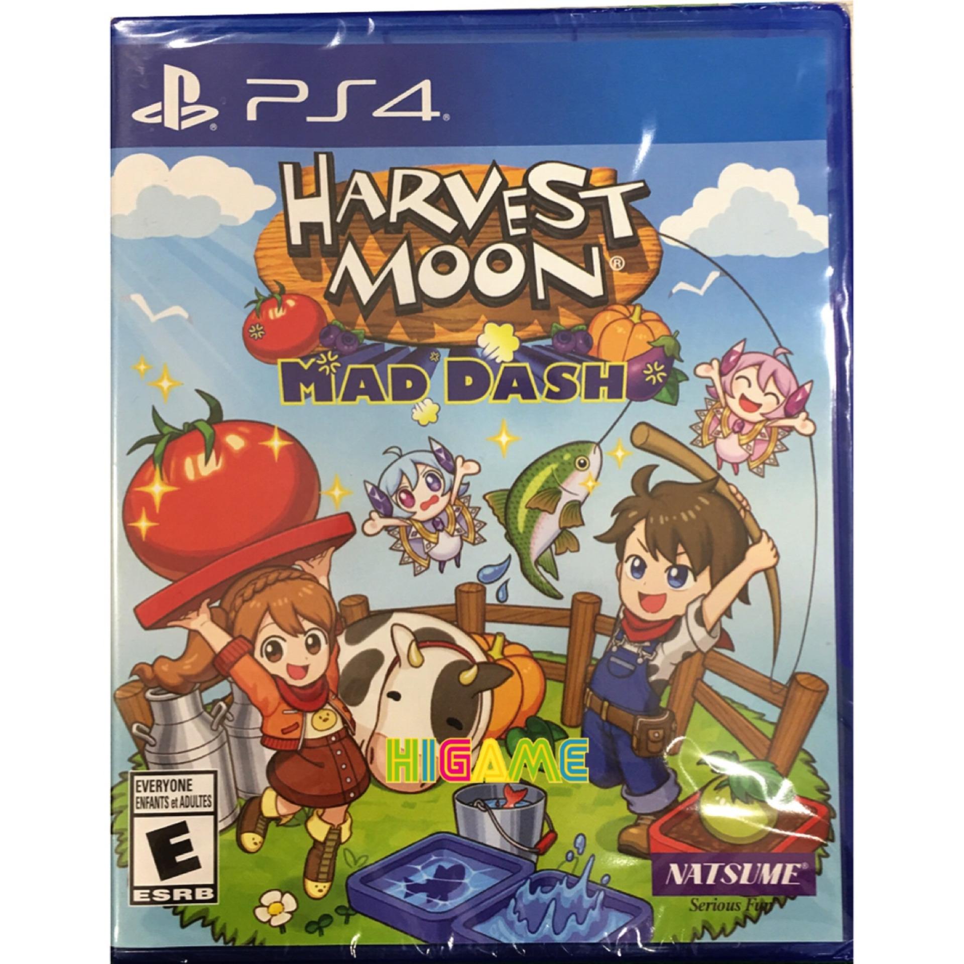 Harvest Moon: Mad Dash - PlayStation 4 Standard Edition 海外 即決-