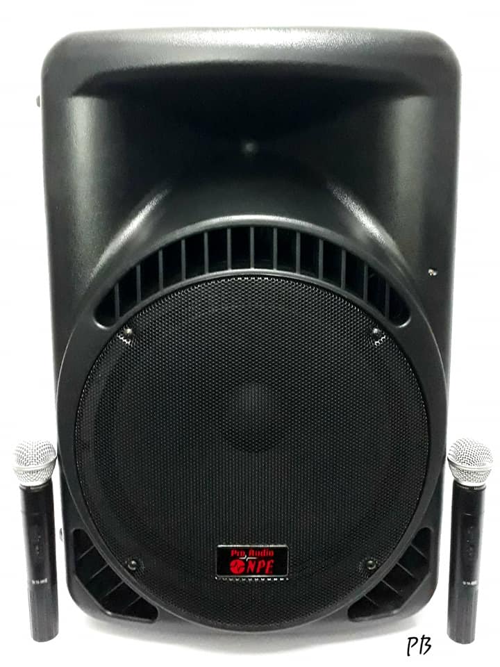 ดูภาพ ตู้ลำโพงมีแอมป์NPE รุ่น : MK - 15 BAT BLUETOOTH USB FM RECORD MK15 BAT พร้อมไมค์ลอย 2 ตัว มีแบตในตัวชาร์จได้ มีล้อลาก เพิ่มเติม ตู้ลำโพงมีแอมป์NPE รุ่น : MK - 15 BAT BLUETOOTH USB FM RECORD MK15 BAT พร้อมไมค์ลอย 2 ตัว มีแบตในตัวชาร์จได้ มีล้อลาก
