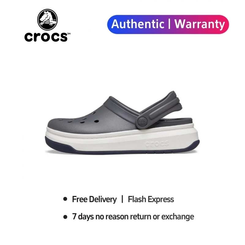 [Authentic 100%] Crocs Crocsband Full Force " Gray " Sports Sandals 206122 - 071 From Duty-free Store ราคา 1,320 บาท*ส่งฟรี