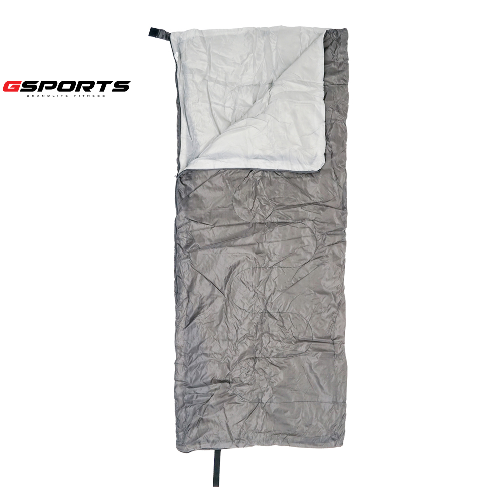 GSports รุ่น GS-93014 ถุงนอน 160g ถุงนอนผ้านุ่ม สีเทา Sleeping Bag (Grey) ราคา 299 บาท*ส่งฟรี