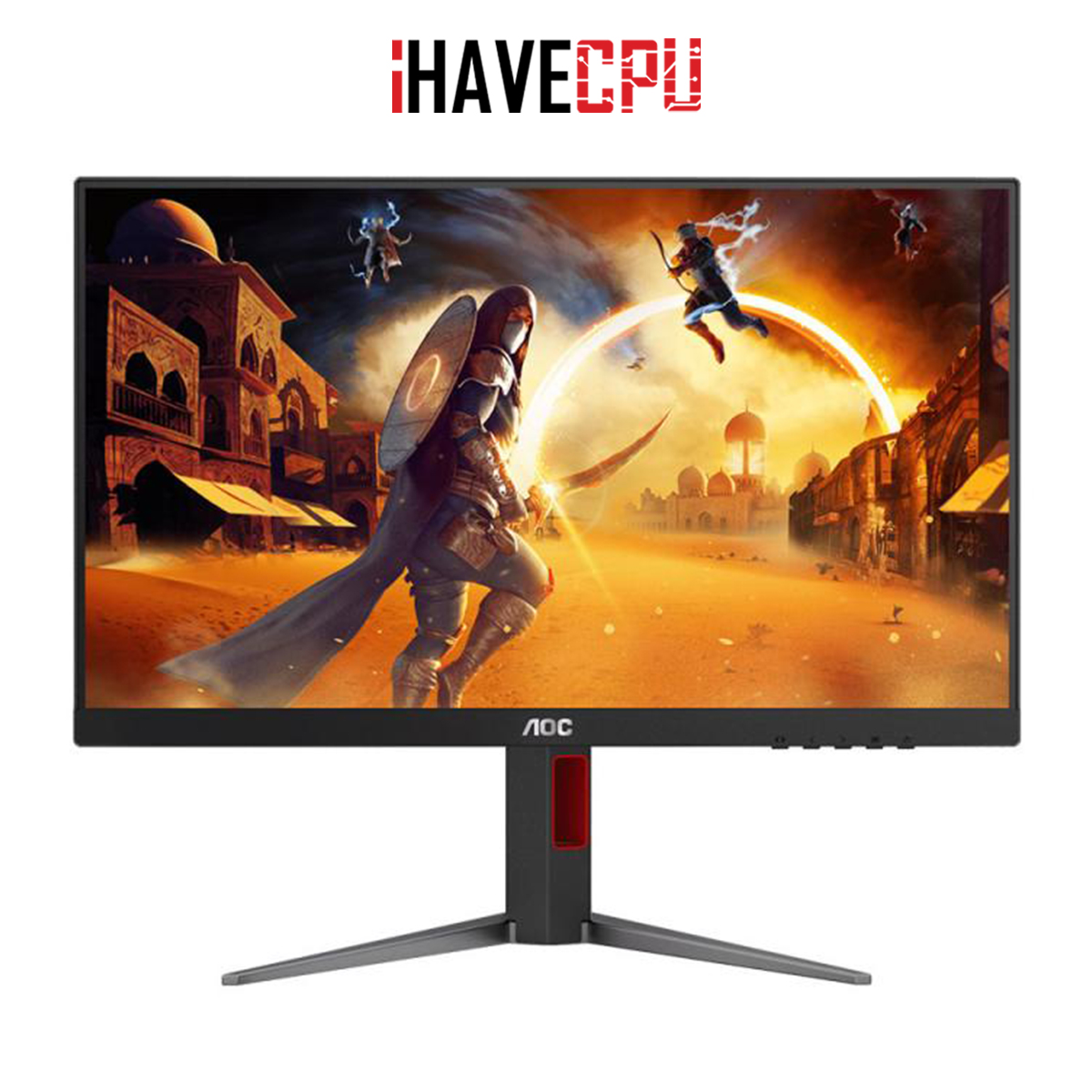 iHAVECPU MONITOR (จอมอนิเตอร์) AOC 24G4/67 - 23.8 IPS FHD 180Hz ราคา 4,590 บาท*ส่งฟรี