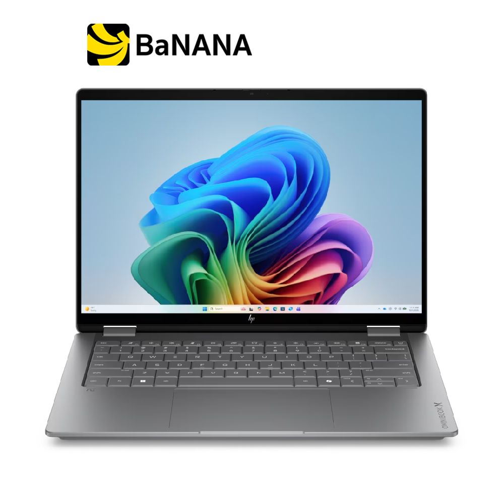 โน้ตบุ๊ก แล็ปท็อป HP โน๊ตบุ๊ค Omnibook X Flip Next Gen Ai 14-Kb0025Tu Silver โดย Banana It ราคา 61,190 บาท*ส่งฟรี